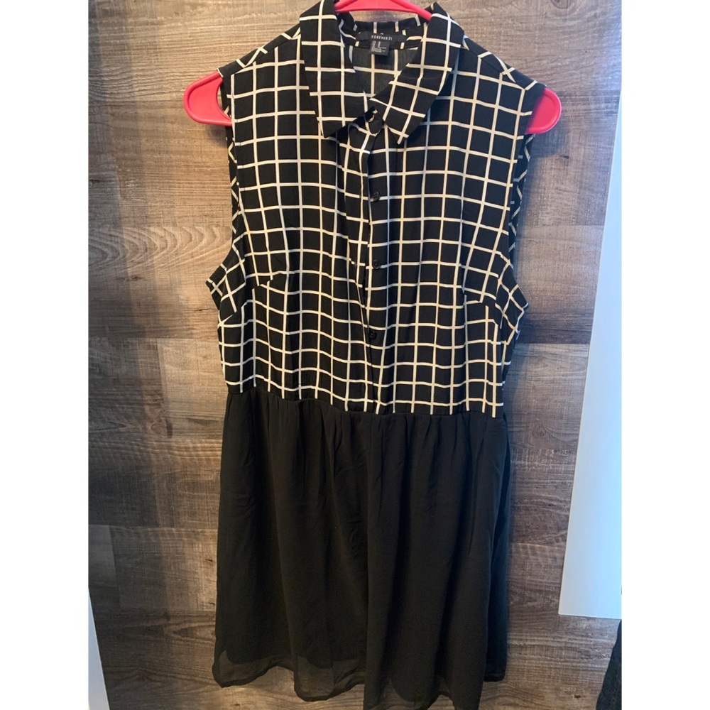 Button up dress